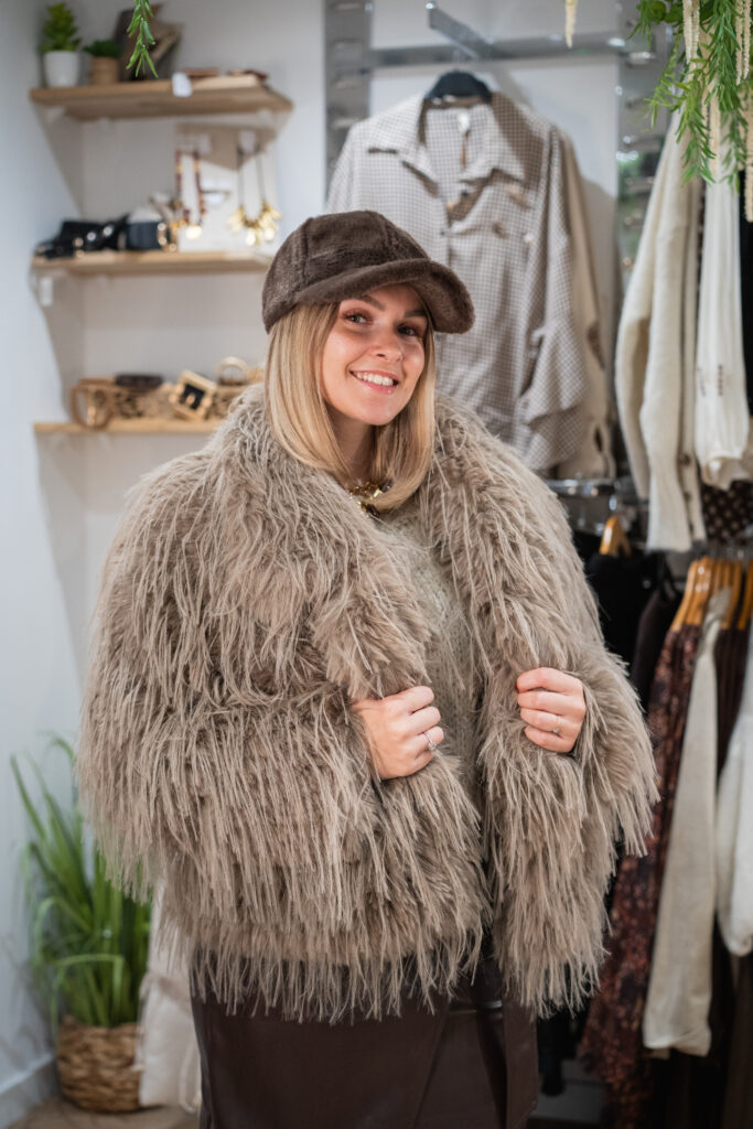 Manteau fourrure ROMY